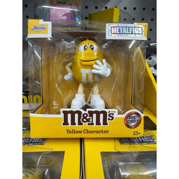 M&M's Yellow Character Metalfigs Diecast Figure FBPB - Picture 1 of 1